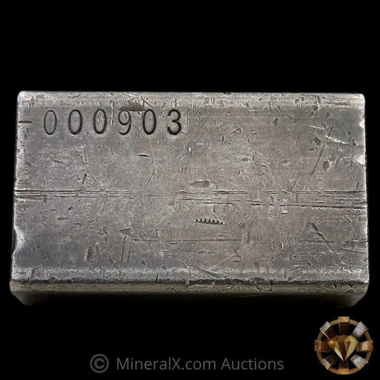 7oz Engelhard E Logo Industrial Extruded Vintage Silver Bar
