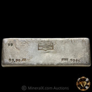 53.95oz The Bunker Hill Company Vintage Silver Bar