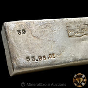 53.95oz The Bunker Hill Company Vintage Silver Bar