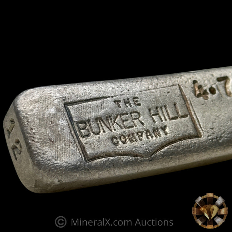 4.75oz The Bunker Hill Company Vintage Silver Bar