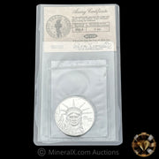 1oz 1986 Engelhard MTB Bank Liberty Trade Platinum Vintage Coin Mint in Seal With Assay Certificate