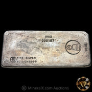 100oz 1982 Harrington Metallurgy Ltd Australia Vintage Silver Bar with Low Serial & Unique Reverse Logo Impression