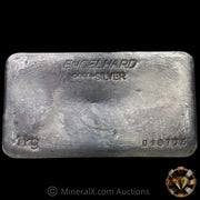Kilo Engelhard Australia Vintage Silver Bar With Reverse SCCC Southern Cross Coins & Commodities Counterstamp