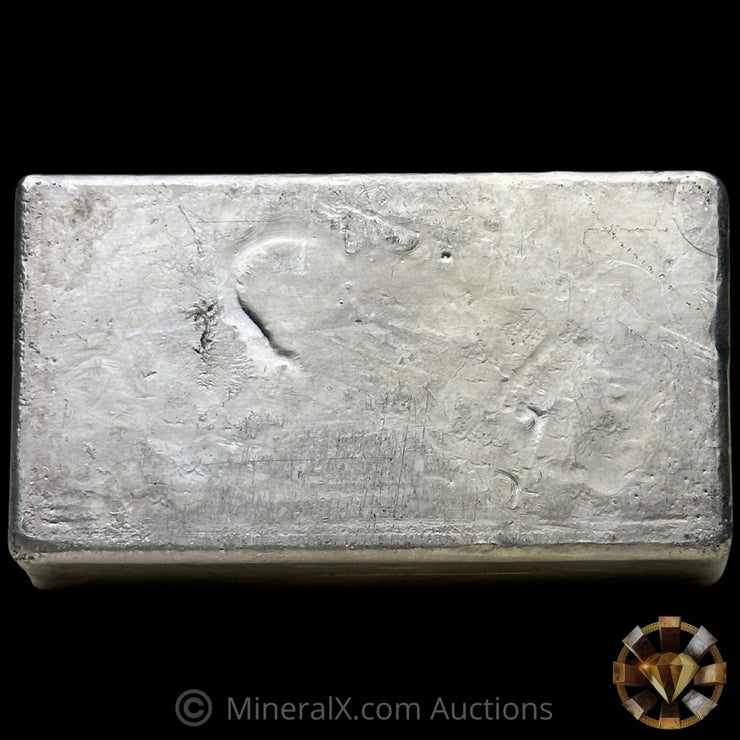 Kilo Engelhard Australia Vintage Silver Bar With Low Serial