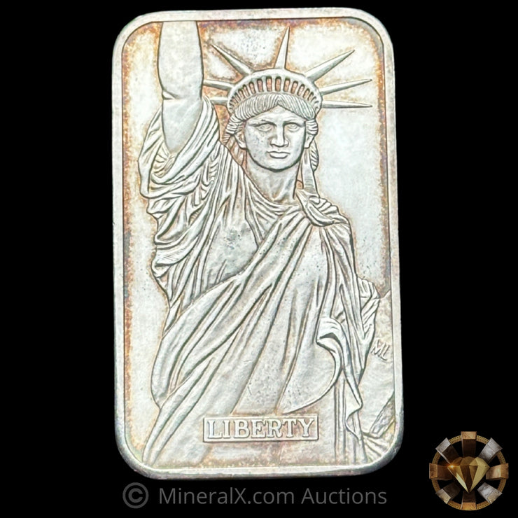 5oz Engelhard Liberty Trade Silver Vintage Silver Bar