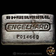 10oz Engelhard Waffleback Vintage Silver Bar