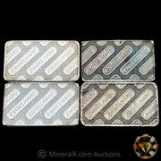 x4 10oz (40oz) Engelhard C Serial Landscape Vintage Silver Bar Lot