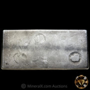 20oz Engelhard 3rd Series Bull Logo Flipped Serial Vintage Silver Bar