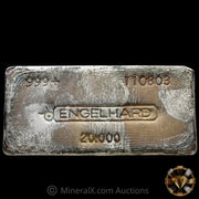 20oz Engelhard 4th Series Bull Logo Vintage Silver Bar