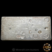 100oz Engelhard P Series Waffleback Vintage Silver Bar