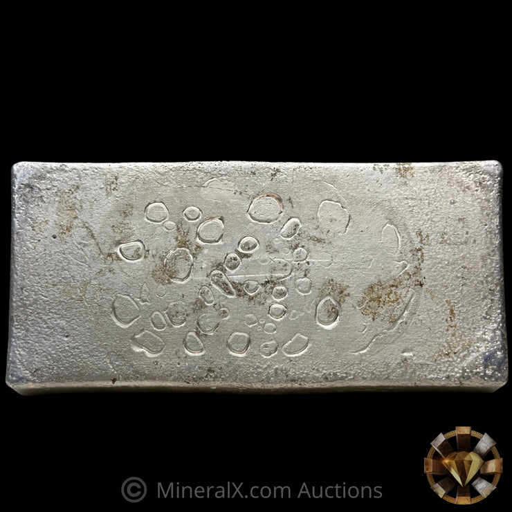 100oz Engelhard 1st Series "-" Prefix Vintage Silver Bar