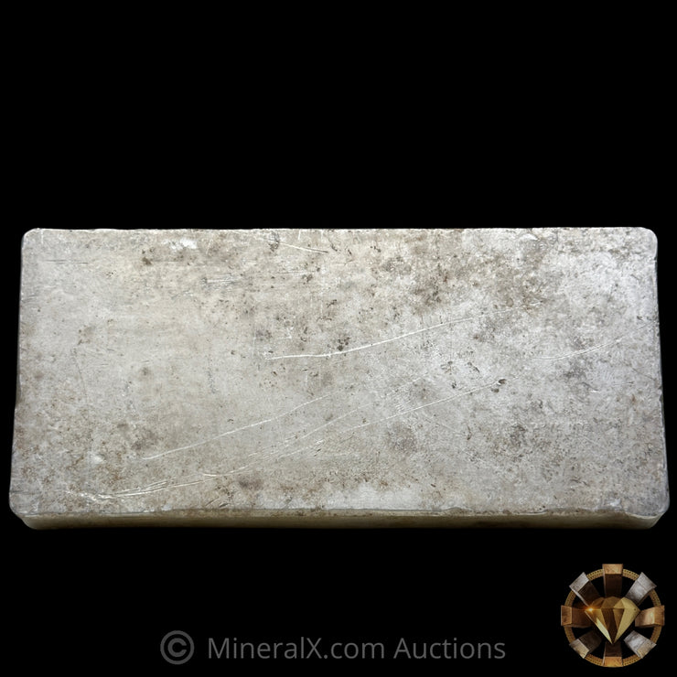100oz Engelhard 3rd Series 5 Digit Floating Decimal Vintage Silver Bar