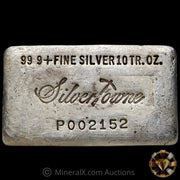 10oz Engelhard Silvertowne Rare Waffleback Variety Vintage Silver Bar