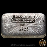 5oz Engelhard Rare 4 Digit Serial Vintage Silver Bar