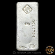 Kilo JM Johnson Matthey Vintage Silver Bar