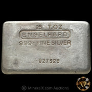 25oz Engelhard 4th Series Vintage Silver Bar