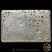 109oz The Bunker Hill Company Rare Mold Variety Vintage Silver Bar
