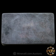 10.07oz The Washington Mint Odd Weight Rare Large Logo Vintage Silver Bar With Unique Polished Surfaces