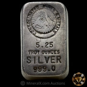 5.25oz Consolidated Mines & Metals No Serial Variety Vintage Silver Bar