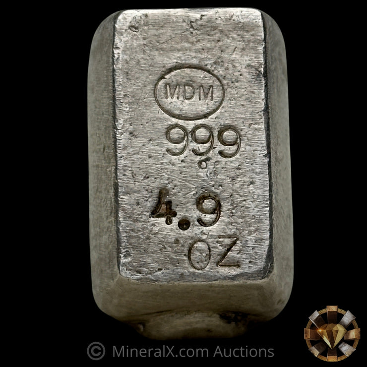 4.9oz MDM Vintage Silver Bar
