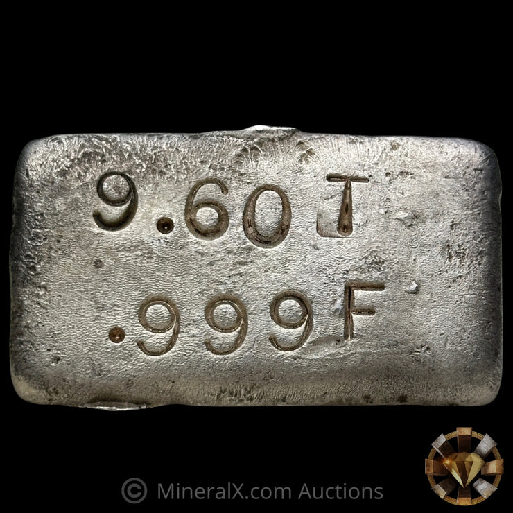 9.6oz PMP Vintage Silver Bar