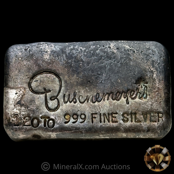12oz Buschmeyers Vintage Silver Bar