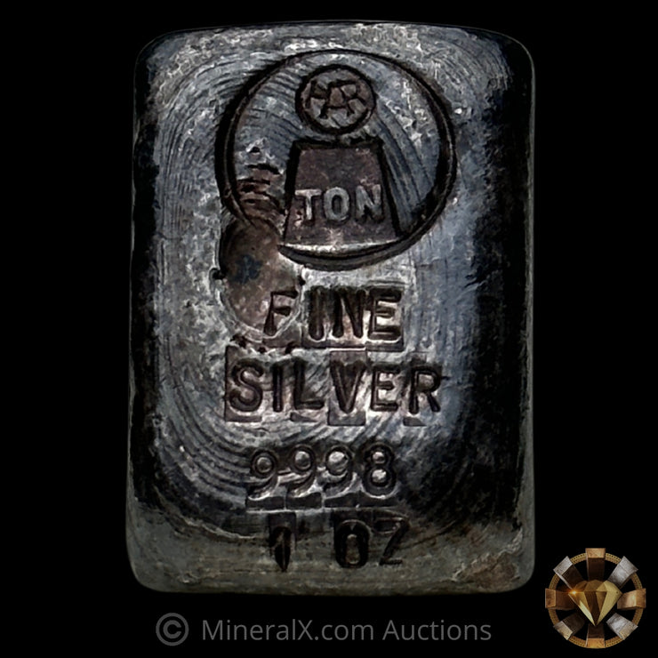 1oz Harrington Metallurgy Australia Vintage Silver Bar