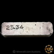 25.34oz General Metals Vintage Silver Bar