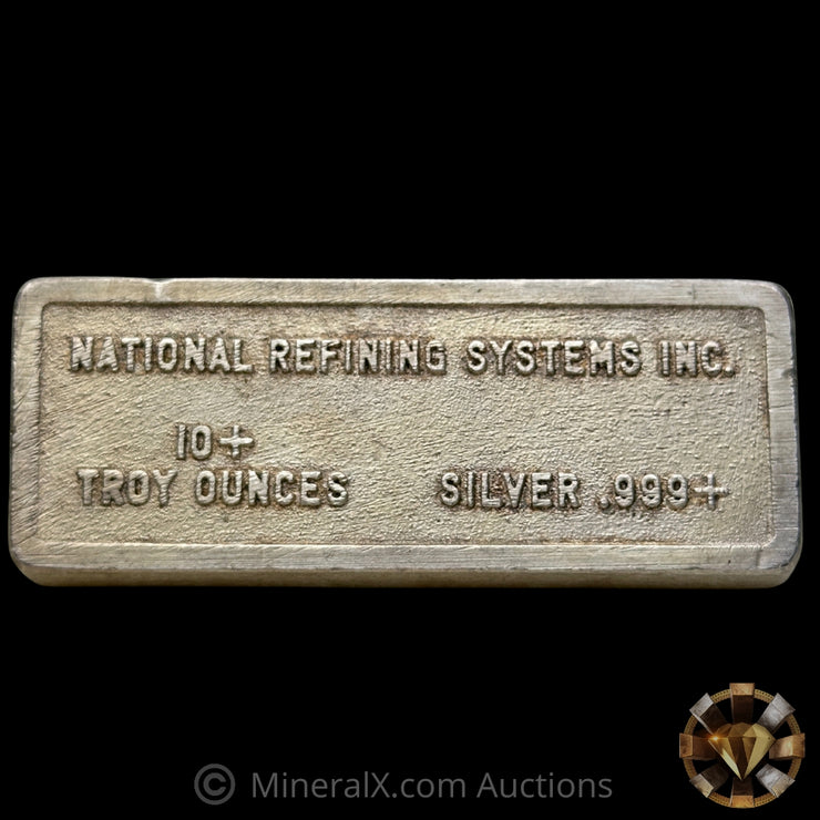 10oz National Refining Systems Vintage Silver Bar
