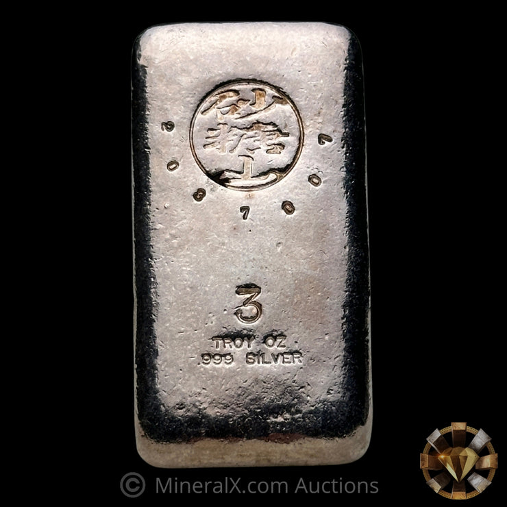 3oz Silver Bar