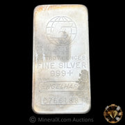 10oz Engelhard E Logo Vintage Silver Bar