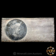 5.85oz H Alvin Sharpe HAS Gasparilla Last Buccaneer Tampa Bay FLA Vintage Silver Bar