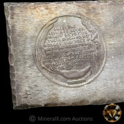 3.95oz H Alvin Sharpe St Patrick Vintage Silver Bar