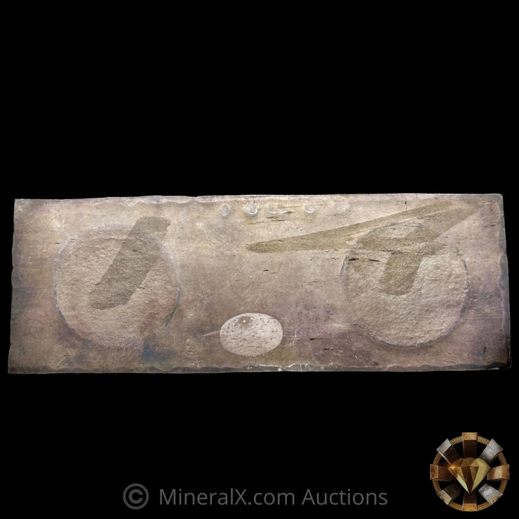 3.95oz H Alvin Sharpe St Patrick Vintage Silver Bar