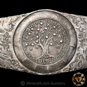 1.90oz H Alvin Sharpe HAS Tree Of Life Vintage Silver Bar