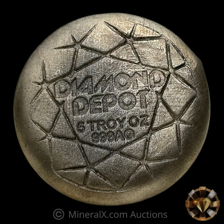 5oz Diamond Depot Dennis England Fantasy Silver Bar