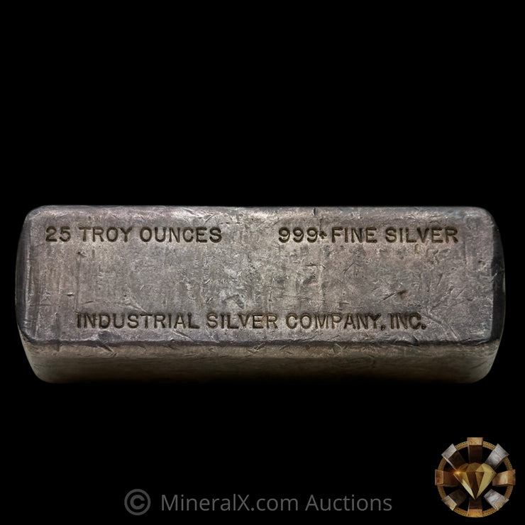 25oz Industrial Silver Company Vintage Silver Bar