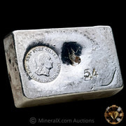 5.4oz The Washington Mint Odd Weight Rare Small Logo Vintage Silver Bar