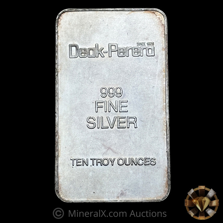 10oz Deak Perera Vintage Silver Bar