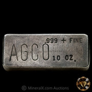 10oz AGCO Vintage Silver Bar