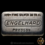 10oz Engelhard P Loaf Vintage Silver Bar