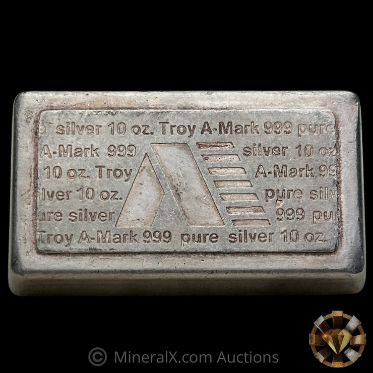 10oz AMARK Vintage Silver Bar