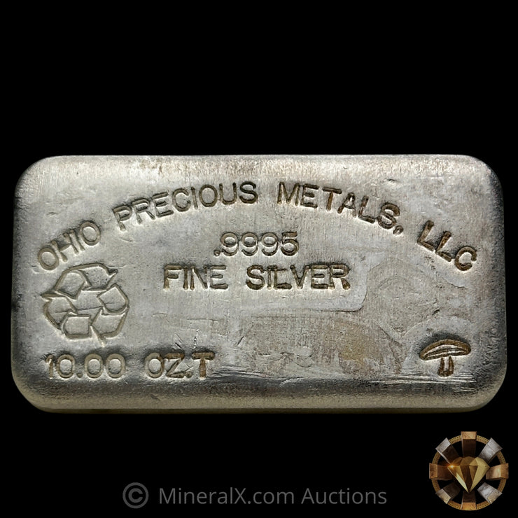 10oz Ohio Precious Metals Silver Bar