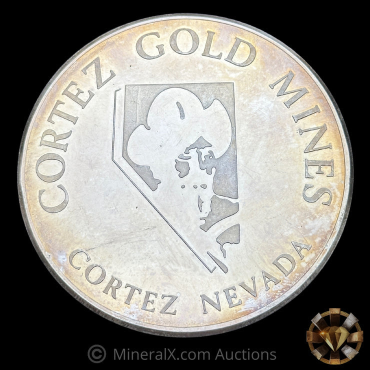 10oz JM Johnson Matthey Cortez Gold Mines Nevada Attendance Award