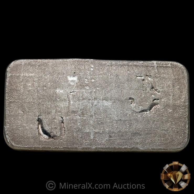 10oz Silvertowne Gridback Vintage Silver Bar