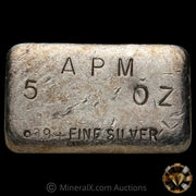 5oz APM Vintage Silver Bar