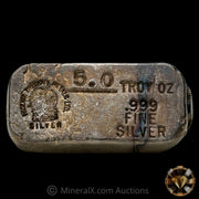 5oz Phoenix Precious Metals Vintage Silver Bar