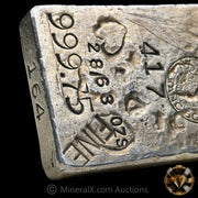 28.63oz US Mint San Francisco SF Mint Odd Weight Class Round Hallmark Vintage Silver Assay Ingot Bar