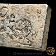 28.63oz US Mint San Francisco SF Mint Odd Weight Class Round Hallmark Vintage Silver Assay Ingot Bar