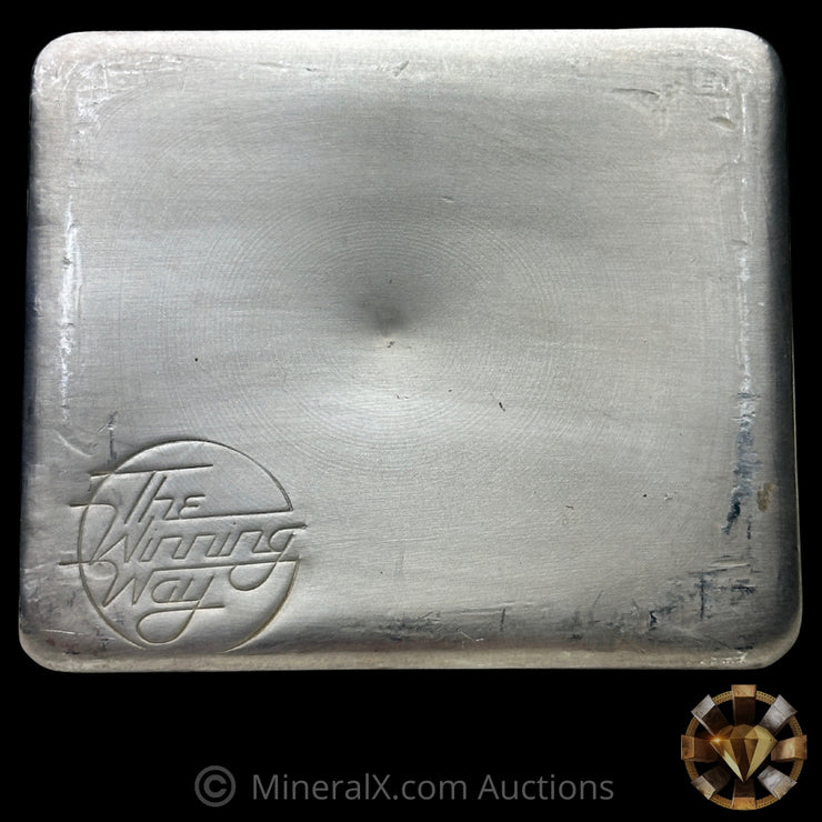 1.5kg (1 1/2 Kilo) Engelhard Australia "The Winning Way" Vintage Silver Bar